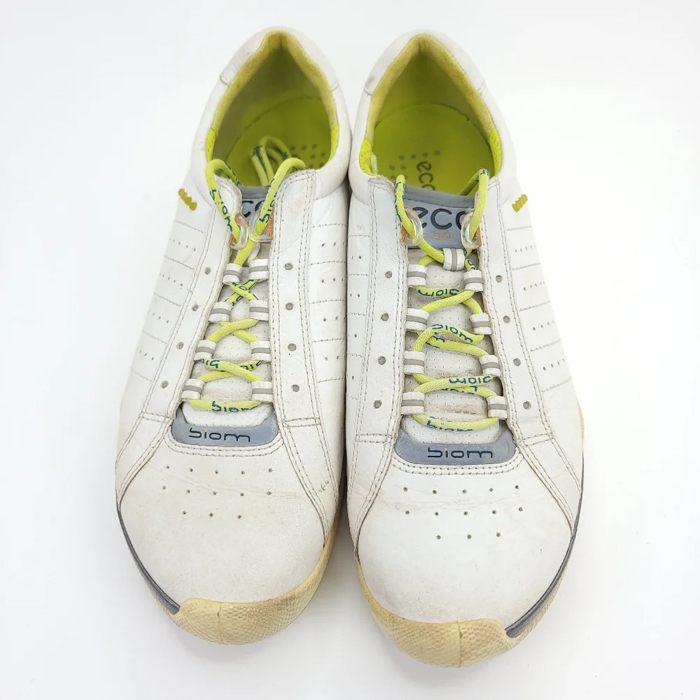 Ecco Biom Spikeless Golf Shoes Yak Leather Women’s Size EU 40 US 8.5